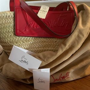 Christian Louboutin Straw Bag